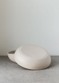 Image 3 of Small pasta bowl in Chalk