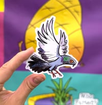 Pigeon Menace Sticker