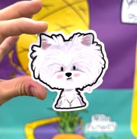 Tiny Cute Dog Sticker