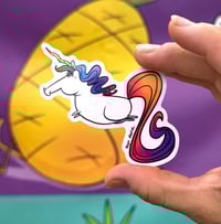 Funny Unicorn Sticker