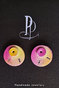 Image 2 of Stud Earrings - Contemporary Summer Studs (PCE044)