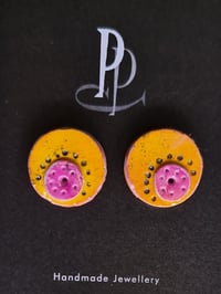 Image 1 of Stud Earrings - Contemporary Summer Studs (PCE047)