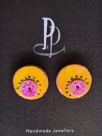 Image 2 of Stud Earrings - Contemporary Summer Studs (PCE047)