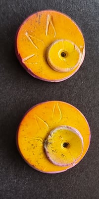 Image 3 of Stud Earrings - Contemporary Summer Studs (PCE049)