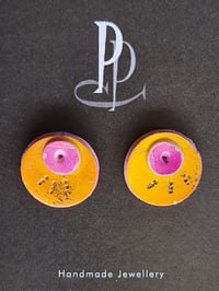Image 2 of Stud Earrings - Contemporary Summer Studs (PCE050)