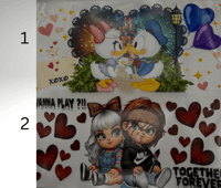 Couples Chucky and Donald/Daisy