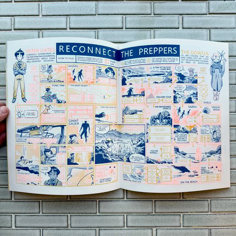 Strand Type Zine: A Death Stranding Fanzine Image 4