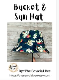 Image 3 of Sewcial BUCKET & Sun Hat Sewing Pattern - PDF Download