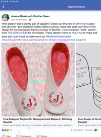 Image 6 of The SEW For All Slipper Pattern - PDF Download