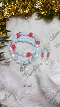 Image 2 of ANA826270 - Earrings and 10mm Glass Bead Combo