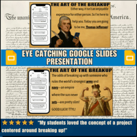 Image 3 of Declaration of Independence Activities - The Art of the Breakup Project