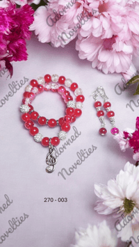 Image 6 of ANA826270 - Earrings and 10mm Glass Bead Combo