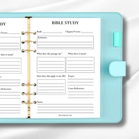 Image 1 of Bible Study Insert