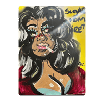 SUGAR MOMMA FOR HIRE ART BATTLE