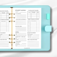 Image 1 of Student Agenda Insert