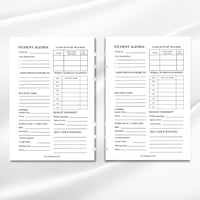 Image 2 of Student Agenda Insert