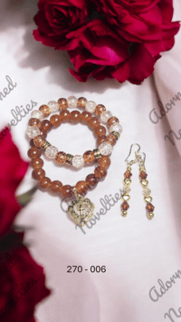 Image 15 of ANA826270 - Earrings and 10mm Glass Bead Combo