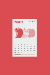 Image 4 of 2026 Good Things Come in Threes Wall Calendar