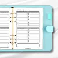 Image 1 of Shopping List Insert