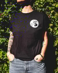 Image 2 of ZERO CRED shirt (black)