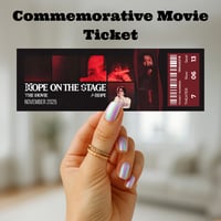Hope on the Stage The Movie Commemorative Tickets