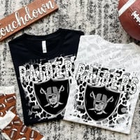 Raiders leopard Shirt 