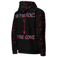 Image 3 of FALLING HEARTS HOODIE