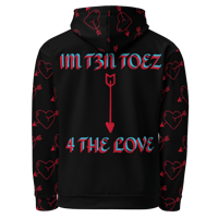 Image 2 of FALLING HEARTS HOODIE