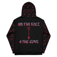 Image 5 of FALLING HEARTS HOODIE