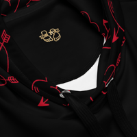 Image 6 of FALLING HEARTS HOODIE