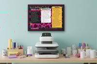 Image 1 of Time & Temperature Sheet — Editable Canva Template