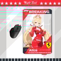 Image 5 of Waifus x Ferrari / / TCG Mouse Pads