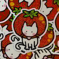 tomato kitty sticker