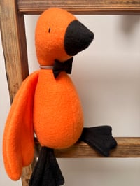  Black Tie Bird Collection with Black Bow Tie