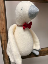 Black Tie Bird Collection Red Bow Tie 