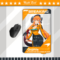 Image 1 of WAIFUS x Mclaren / TCG Mouse Pads