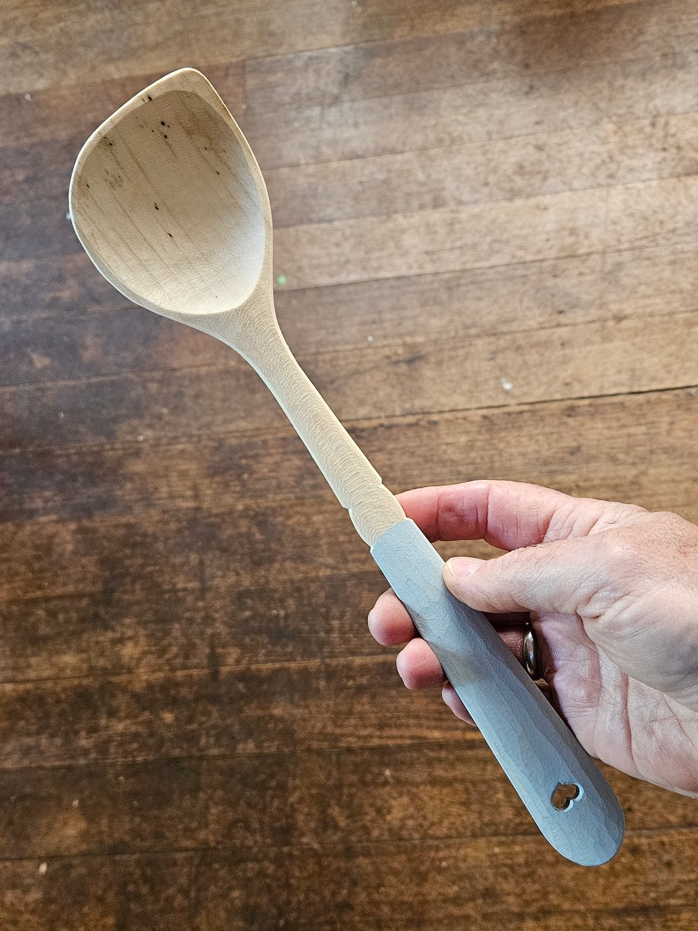 Image of Heart Cooking Soulspoon in Sycamore 