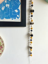 Image 2 of Bee and felt ball garland