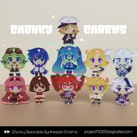 Image 1 of Chonky Stackable Synthesizer Charms