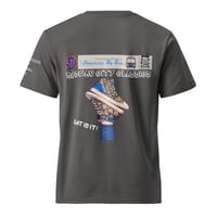 Image 4 of DBB Roseau City Classics Organic Vintage T-Shirt White on Dark