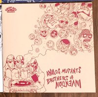 Analog Mutants (Phill Most Chill, Snafu & Grazzhoppa) - Brothers of Invention 2LP peach 1 LEFT 
