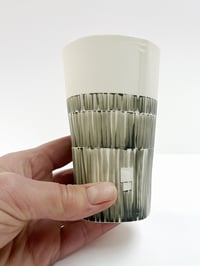 Image 4 of Vessel with brush strokes 11.5cm