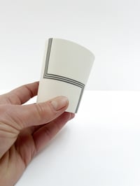 Image 5 of Vessel with lines 7.5cm