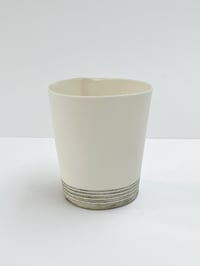 Image 2 of Vessel with stripe detail 7.5cm