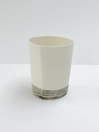 Image 3 of Vessel with stripe detail 7.5cm