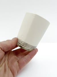 Image 4 of Vessel with stripe detail 7.5cm