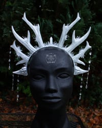 Image 2 of Ice Queen Antler Headpiece