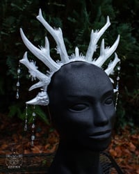 Image 3 of Ice Queen Antler Headpiece