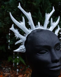 Image 4 of Ice Queen Antler Headpiece