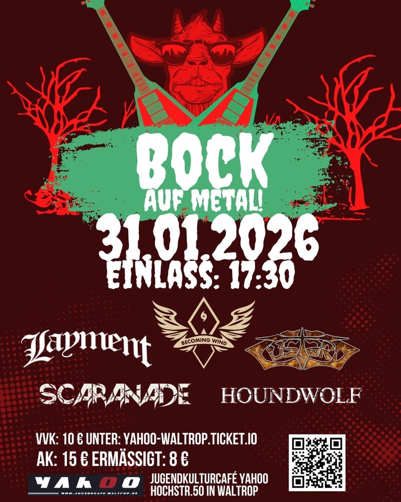 Image of Ticket "Bock auf Metal" 31.01.2026